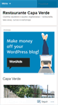 Mobile Screenshot of capaverdesaudavel.wordpress.com