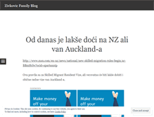 Tablet Screenshot of izivkovic.wordpress.com