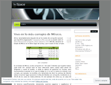 Tablet Screenshot of ivspace.wordpress.com