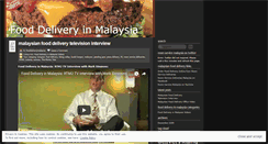 Desktop Screenshot of fooddeliverymalaysia.wordpress.com