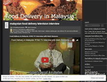 Tablet Screenshot of fooddeliverymalaysia.wordpress.com