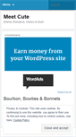 Mobile Screenshot of meetcute3.wordpress.com