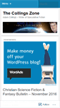 Mobile Screenshot of collingszone.wordpress.com