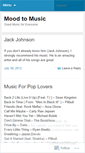 Mobile Screenshot of moodtomusic.wordpress.com