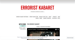 Desktop Screenshot of erroristkabaret.wordpress.com