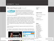 Tablet Screenshot of gedzeti.wordpress.com