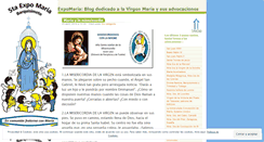 Desktop Screenshot of expomaria.wordpress.com