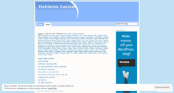 Desktop Screenshot of huklores.wordpress.com