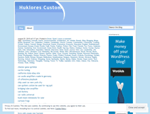 Tablet Screenshot of huklores.wordpress.com