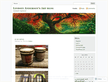 Tablet Screenshot of lindseyerina.wordpress.com