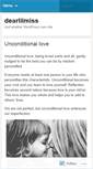 Mobile Screenshot of dearlilmiss.wordpress.com