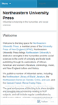 Mobile Screenshot of northeasternupress.wordpress.com