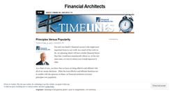 Desktop Screenshot of financialarchitects.wordpress.com