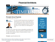 Tablet Screenshot of financialarchitects.wordpress.com