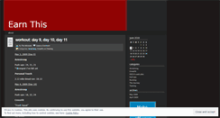 Desktop Screenshot of earnthis.wordpress.com