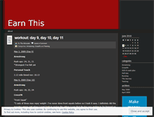 Tablet Screenshot of earnthis.wordpress.com