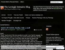 Tablet Screenshot of johnring.wordpress.com