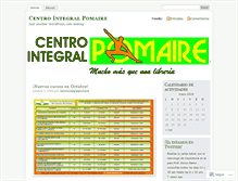 Tablet Screenshot of centrointegralpomaire.wordpress.com