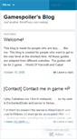 Mobile Screenshot of gamespoiler.wordpress.com