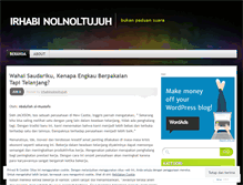 Tablet Screenshot of irhabinolnoltujuh.wordpress.com