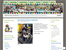 Tablet Screenshot of casabrasilgranjaportugal.wordpress.com