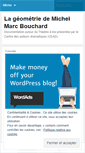 Mobile Screenshot of michelmarcbouchard.wordpress.com