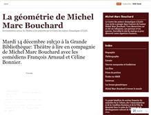 Tablet Screenshot of michelmarcbouchard.wordpress.com