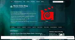 Desktop Screenshot of moviecriticblog.wordpress.com