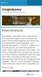 Mobile Screenshot of corgiodyssey.wordpress.com
