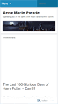 Mobile Screenshot of annemarieparade.wordpress.com