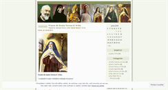 Desktop Screenshot of frasesdesantos.wordpress.com