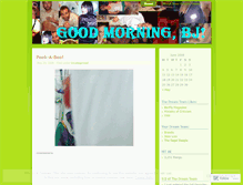 Tablet Screenshot of goodmorningblowjob.wordpress.com