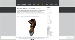 Desktop Screenshot of omfgclothes.wordpress.com