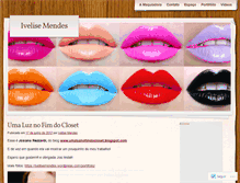Tablet Screenshot of ivelisemendes.wordpress.com