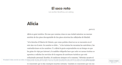 Desktop Screenshot of elsacoroto.wordpress.com