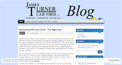 Desktop Screenshot of jamesturnerlawfirm.wordpress.com