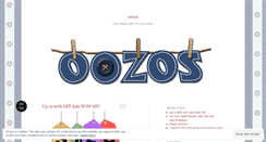 Desktop Screenshot of oozos.wordpress.com