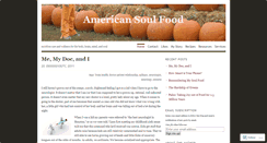 Desktop Screenshot of americansoulfood.wordpress.com