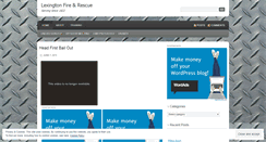 Desktop Screenshot of lexingtonfire.wordpress.com