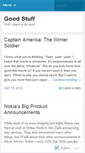 Mobile Screenshot of g00dstuff.wordpress.com