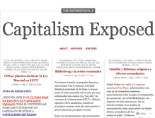 Tablet Screenshot of capitalismexposed.wordpress.com