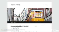 Desktop Screenshot of insuranceinde.wordpress.com