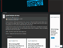 Tablet Screenshot of anonymousunited.wordpress.com