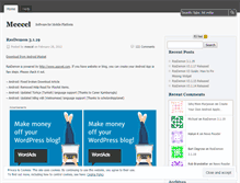 Tablet Screenshot of meecel.wordpress.com