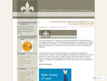 Tablet Screenshot of comitatolombardo.wordpress.com