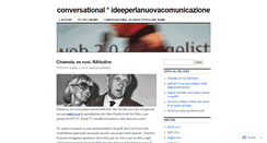 Desktop Screenshot of conversationalarchives.wordpress.com