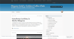 Desktop Screenshot of goldencoffeeclub.wordpress.com