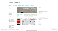 Desktop Screenshot of jorivas.wordpress.com