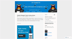 Desktop Screenshot of cpcheats154.wordpress.com