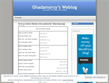 Tablet Screenshot of ghadamorsy.wordpress.com